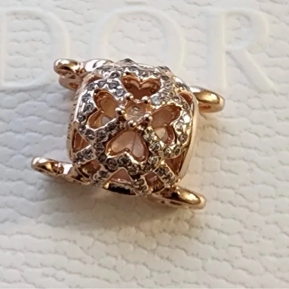 Brand New Disney x Pandora Cinderella Sparkling Carriage Charm - Picture 8 of 16